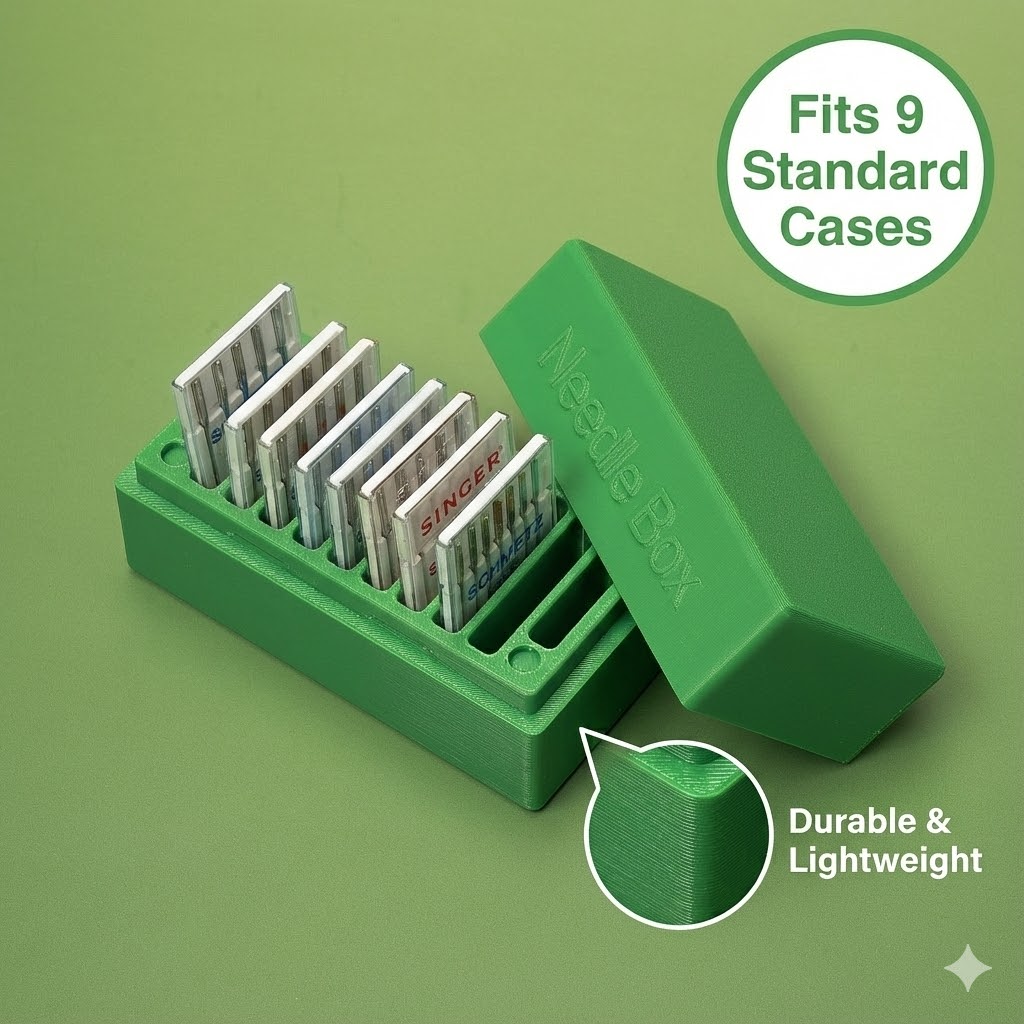 Craft Embellishment Storage - علبة منظم إبرة ماكينة الخياطة |