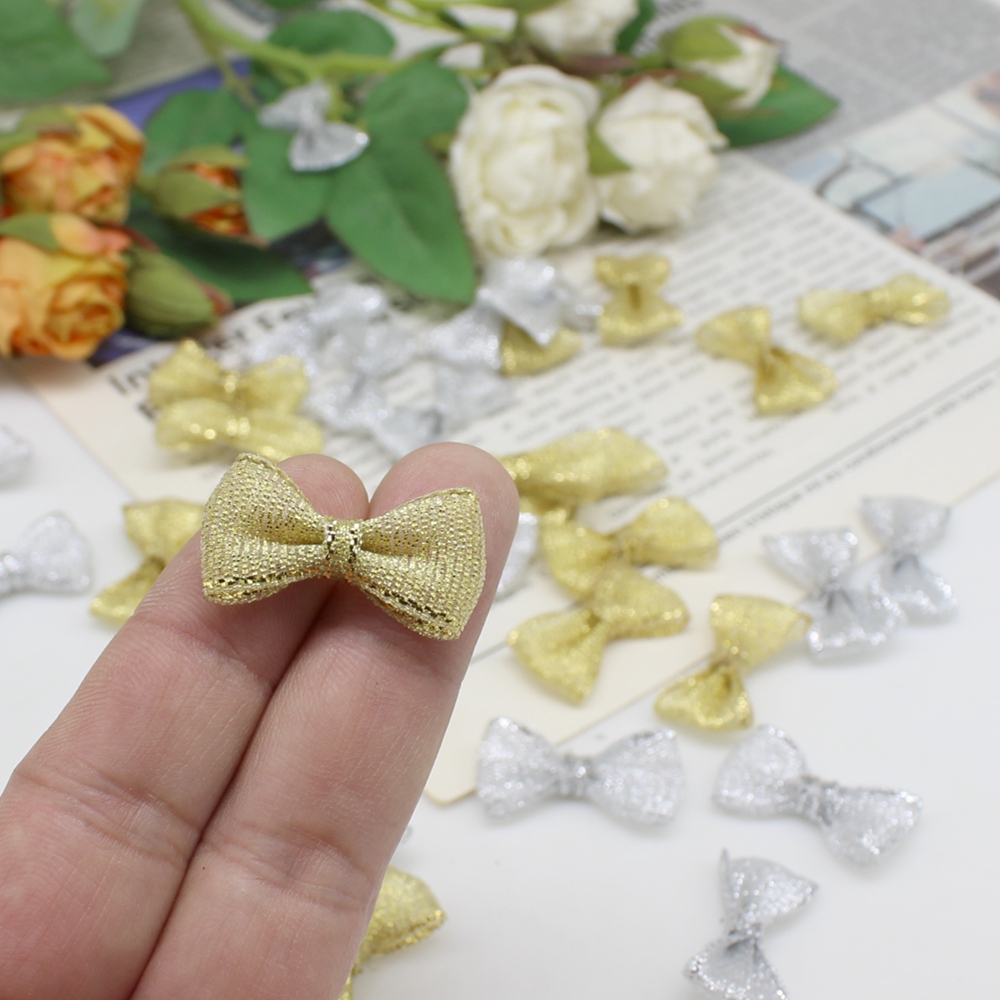 Embellishments For Scrapbooking - 50/100 قطعة من الأقواس المصنوعة يدويًا