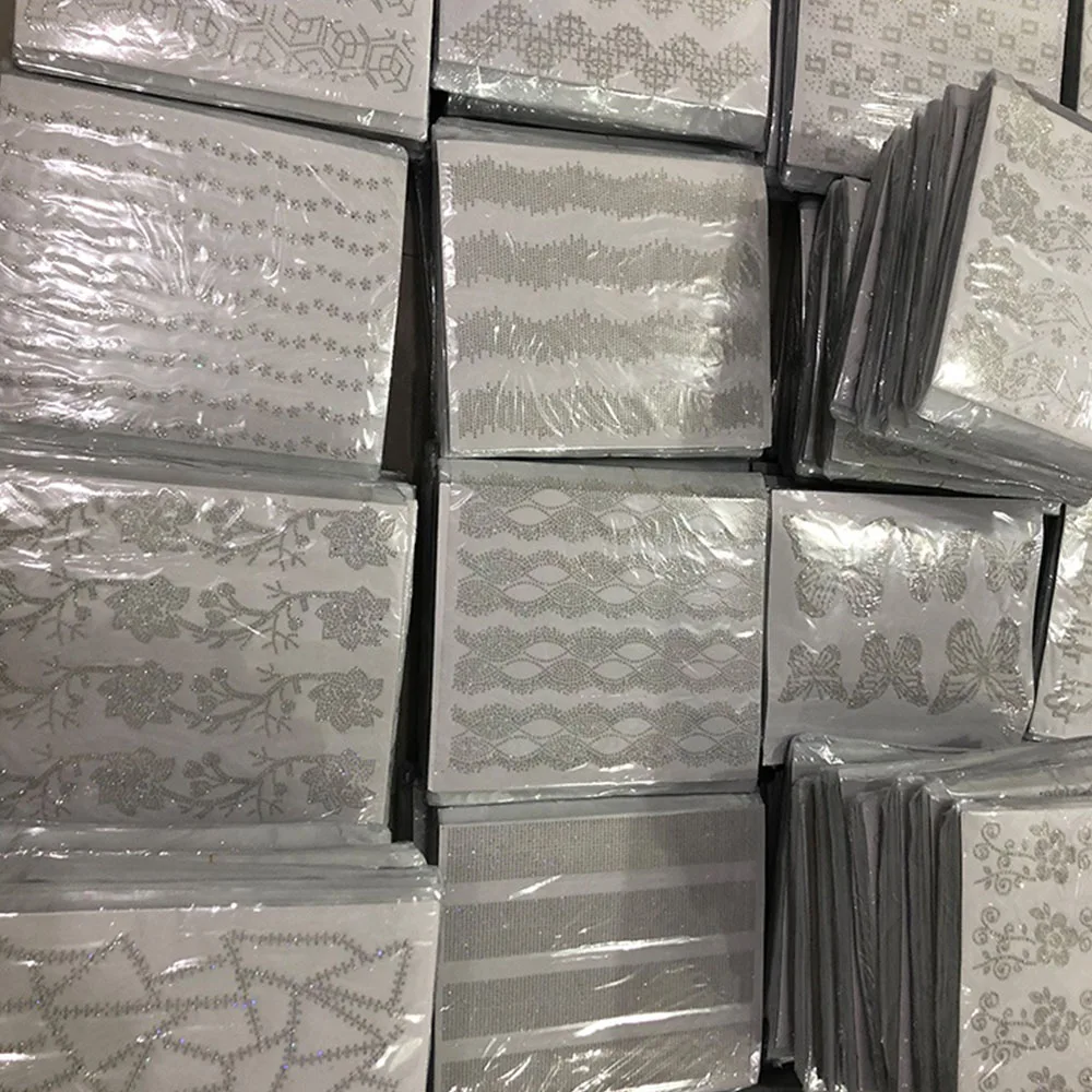 Hotfix Rhinestone Sheet - الجملة كريستال حجر الراين نقل الماس