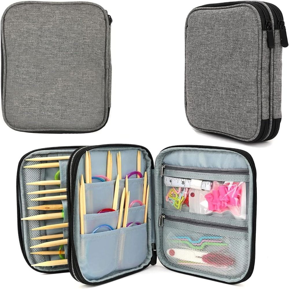 Craft Embellishment Storage - حقيبة إبرة حياكة محمولة ، حقيبة