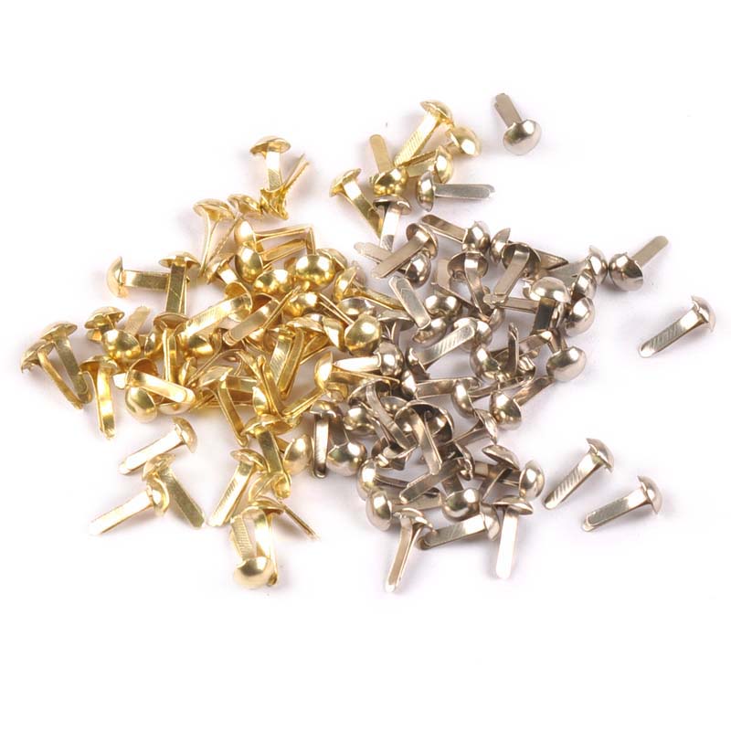 100 قطعة مختلطة فضية/ذهبية مست - مراجعة Embellishments For Scrapbooking وسعره