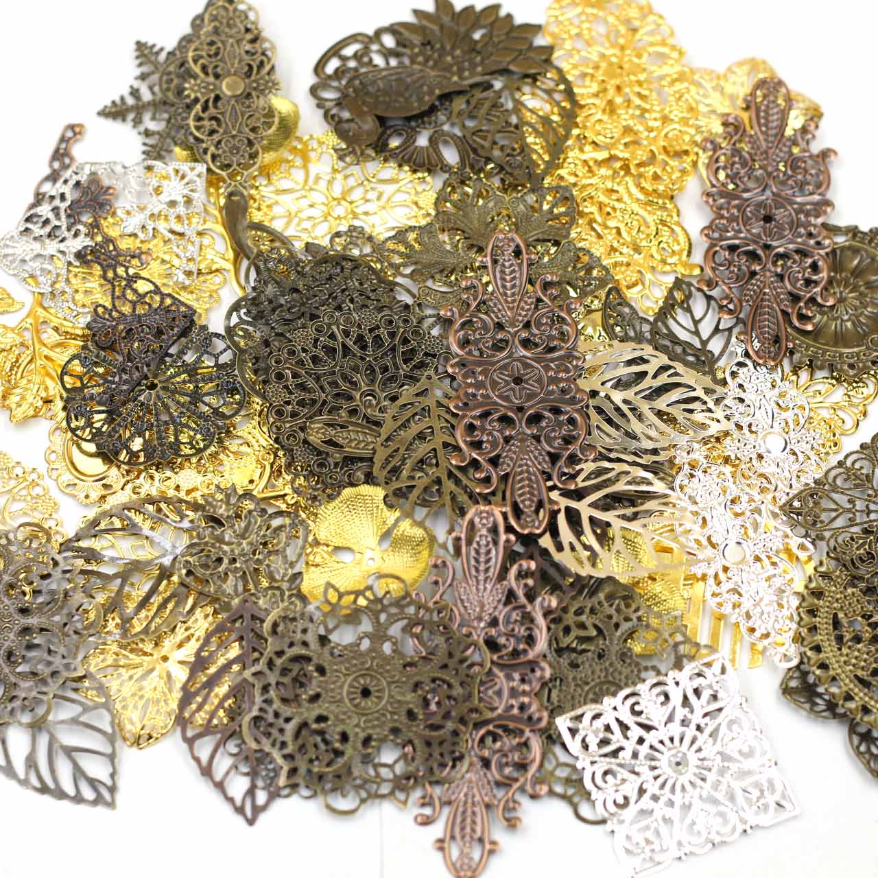 الزينة موصلات عشوائية مختلطة م - مراجعة Craft Embellishments وسعره