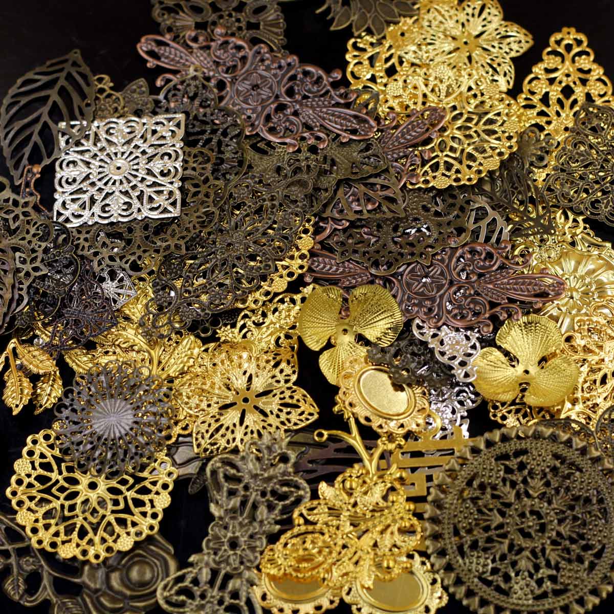 الزينة موصلات عشوائية مختلطة م - مراجعة Craft Embellishments وسعره