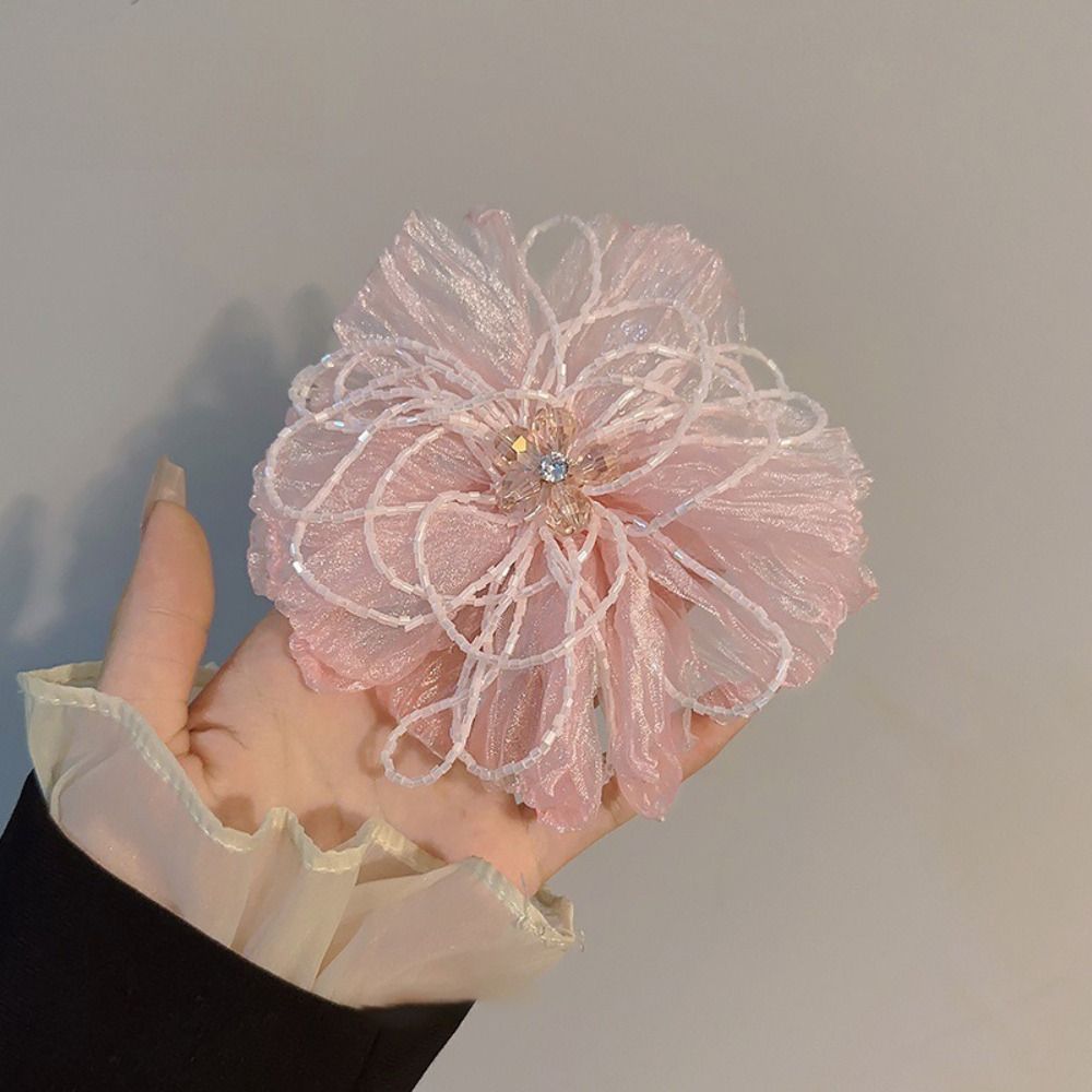 قماش الأورجانزا مزين بالزهور و - مراجعة Applique Patch Flower وسعره
