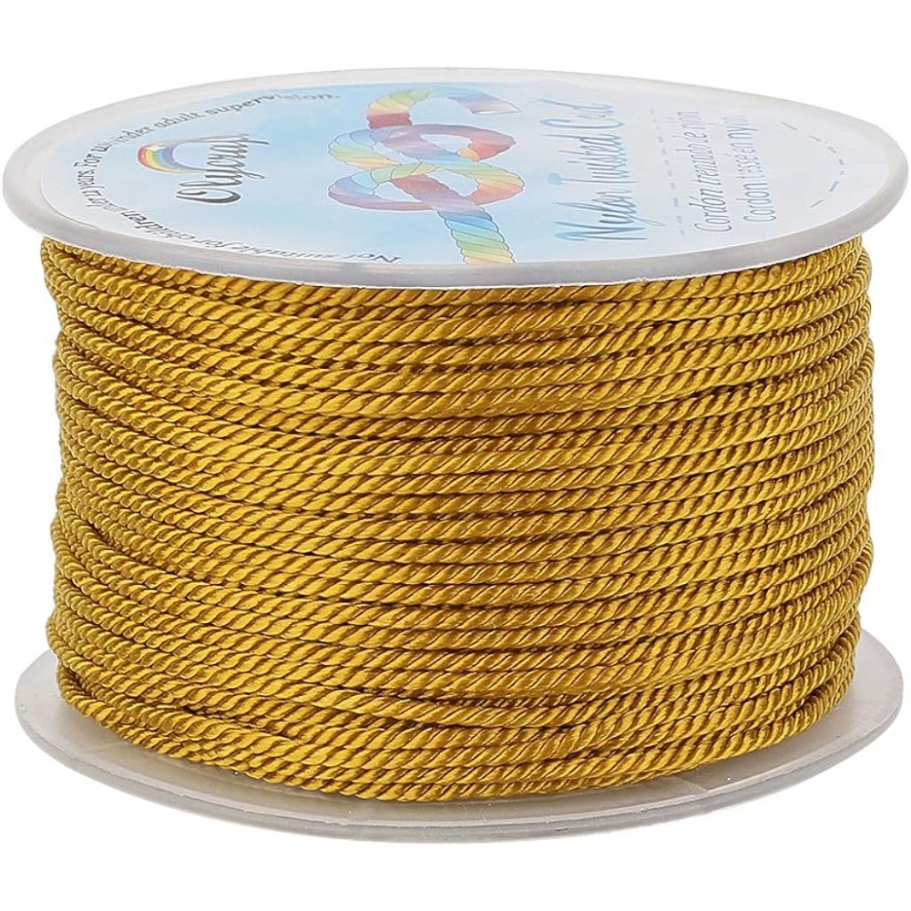 حبل نايلون للحرف اليدوية وصنع  - مراجعة Cord Trim Twisted وسعره