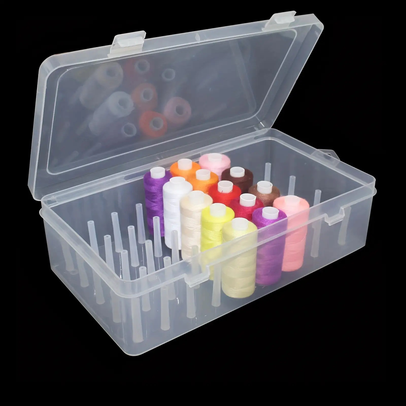 صندوق تخزين خيوط الخياطة البلا - مراجعة Craft Embellishment Storage وسعره