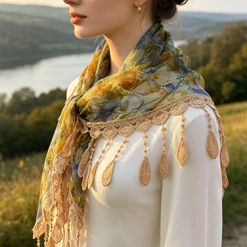 حزام خصر نسائي بتصميم عتيق من  - مراجعة Tassel Fringe Trim وسعره
