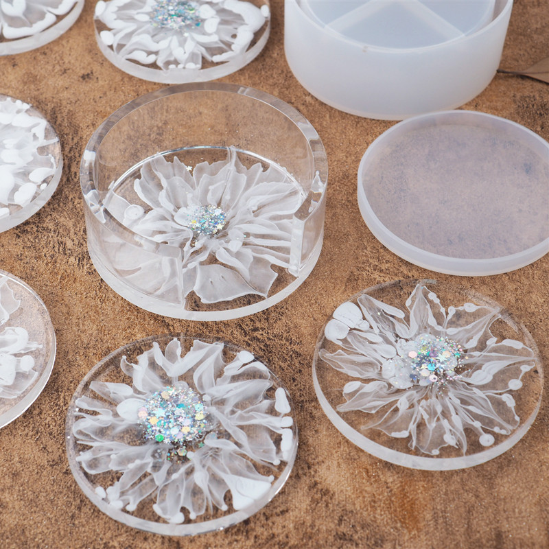 قالب سيليكون SNASAN لصنع حامل  - مراجعة Craft Embellishment Storage وسعره