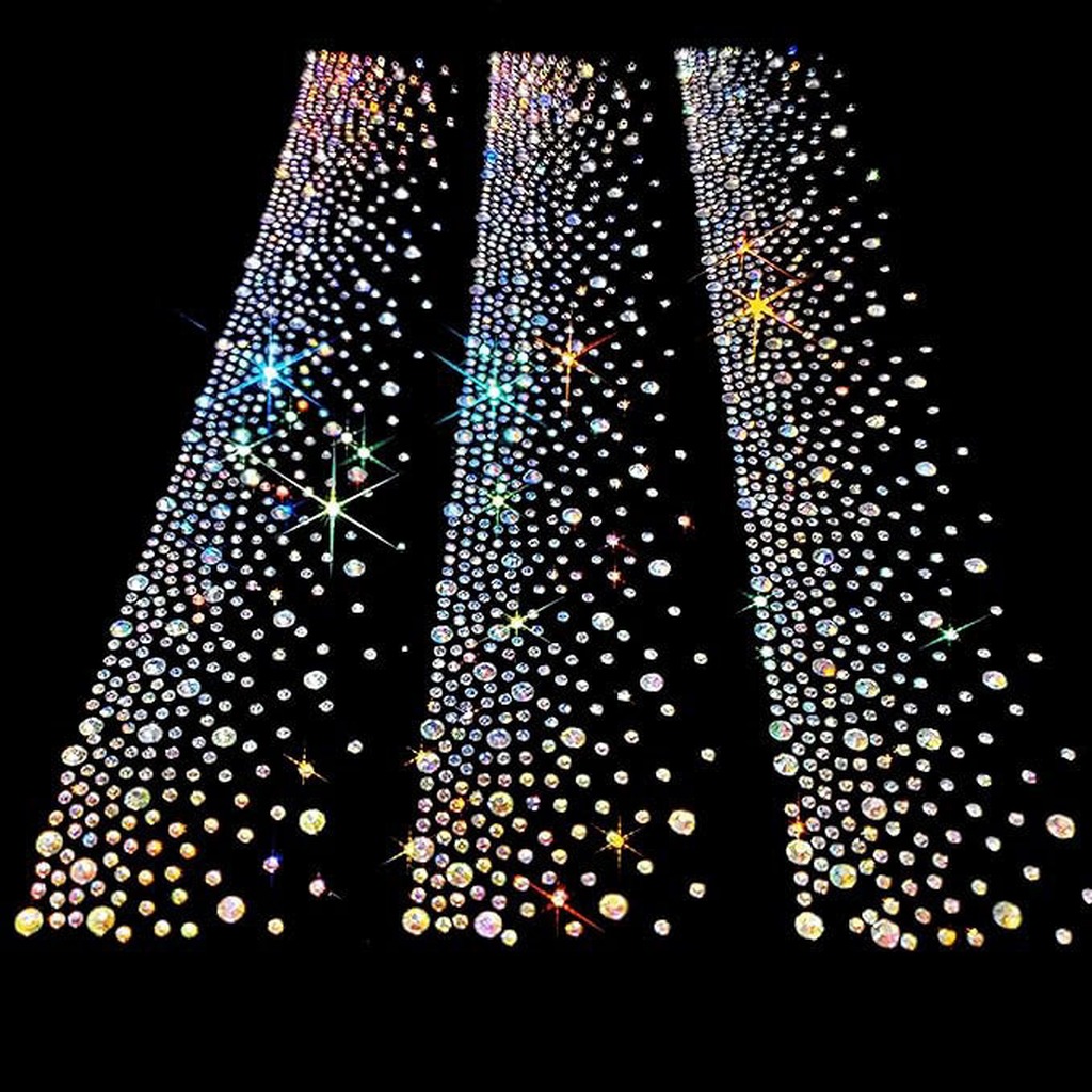 رقعة تزيين قماشية لامعة بالترت - مراجعة Hotfix Rhinestone Sheet وسعره