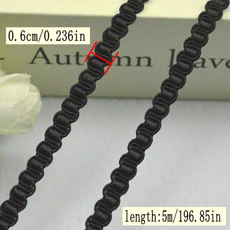 شريط دانتيل جديد بطول 5 أمتار/ - مراجعة Lace Ribbon Trim وسعره
