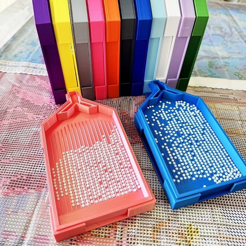 DIY الحرفية كبيرة الماس اللوحة - مراجعة Craft Embellishment Storage وسعره