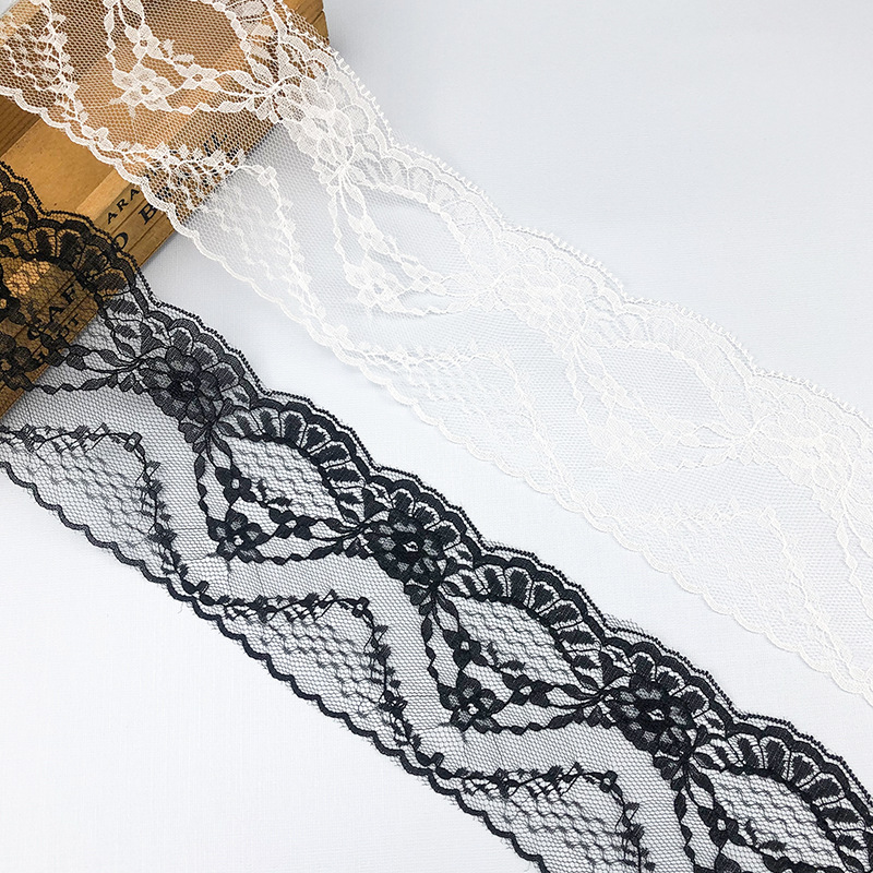 شريط دانتيل غير مطاطي بطول 5 أ - مراجعة Lace Ribbon Trim وسعره