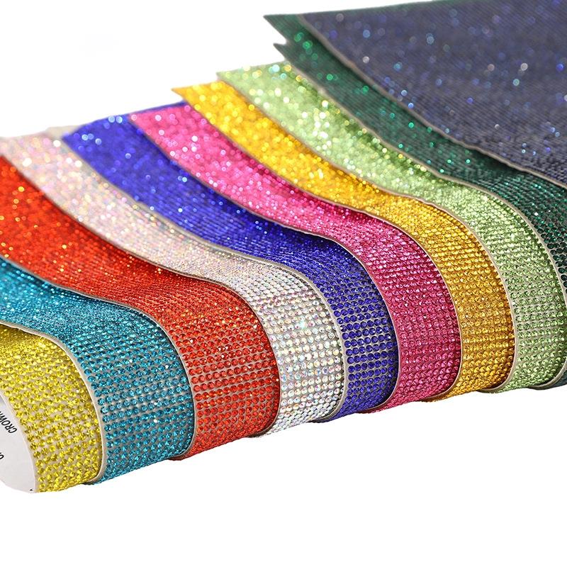 12x20 سنتيمتر ذاتية اللصق حجر  - مراجعة Hotfix Rhinestone Sheet وسعره